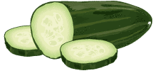 1/2 Concombre